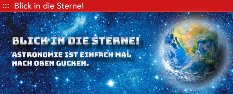 Unsere wunderbare Erde vom Weltraum aus gesehen. mit dem Motto der Veranstaltung.