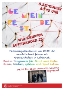 Gemeindefest "Wir knüpfen aufeinander zu" @ Ev. Kirche Lobberich