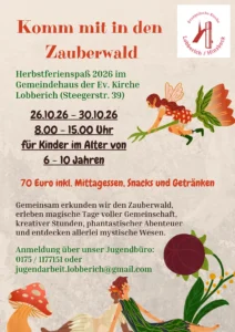 Flyer von "Komm mit in den Zauberwald"
