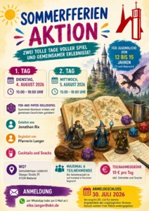 Plakat PEN-AND-PAPER-ROLLENSPIEL
